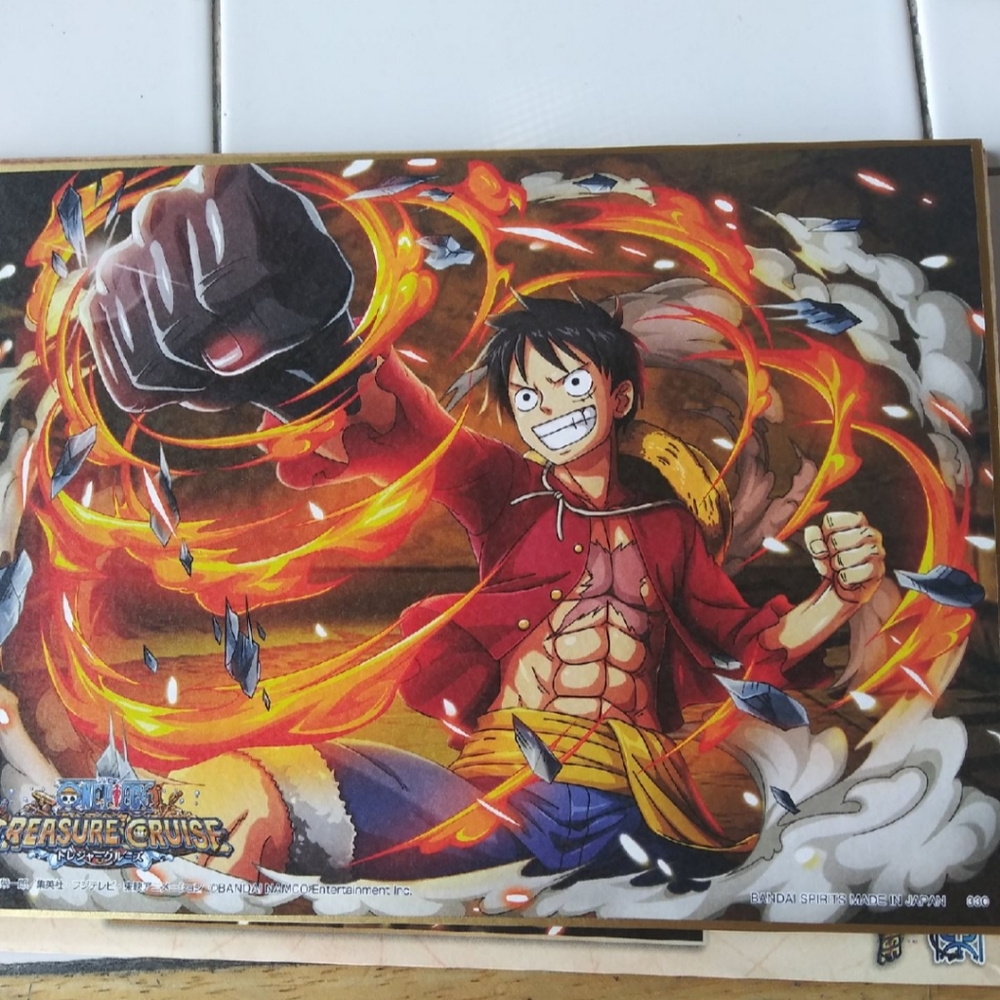 One Piece Monkey D Luffy Art Board